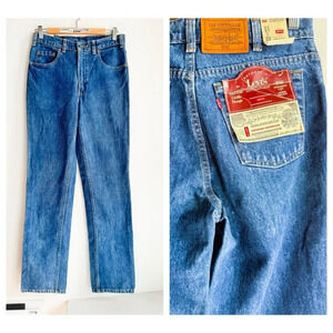 Vintage Levi's 516 Deadstock Brand new w Tags Straight leg Jeans 31/32